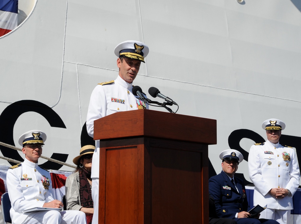 Coast Guard Cutter Waesche Commissioning