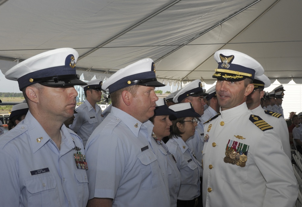 Coast Guard Cutter Legare Change of Command
