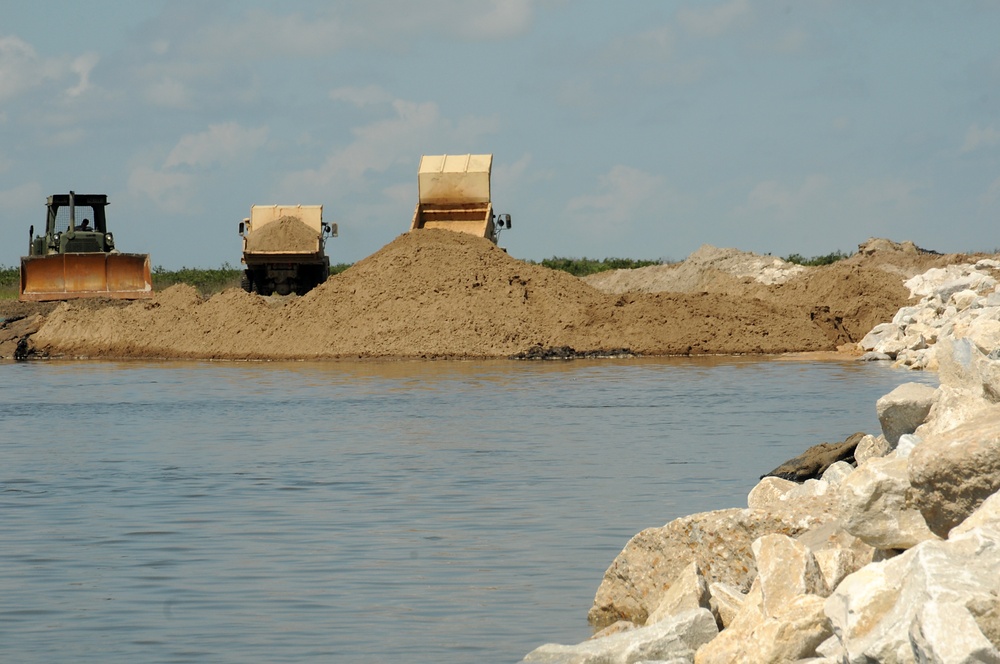 Building a levee