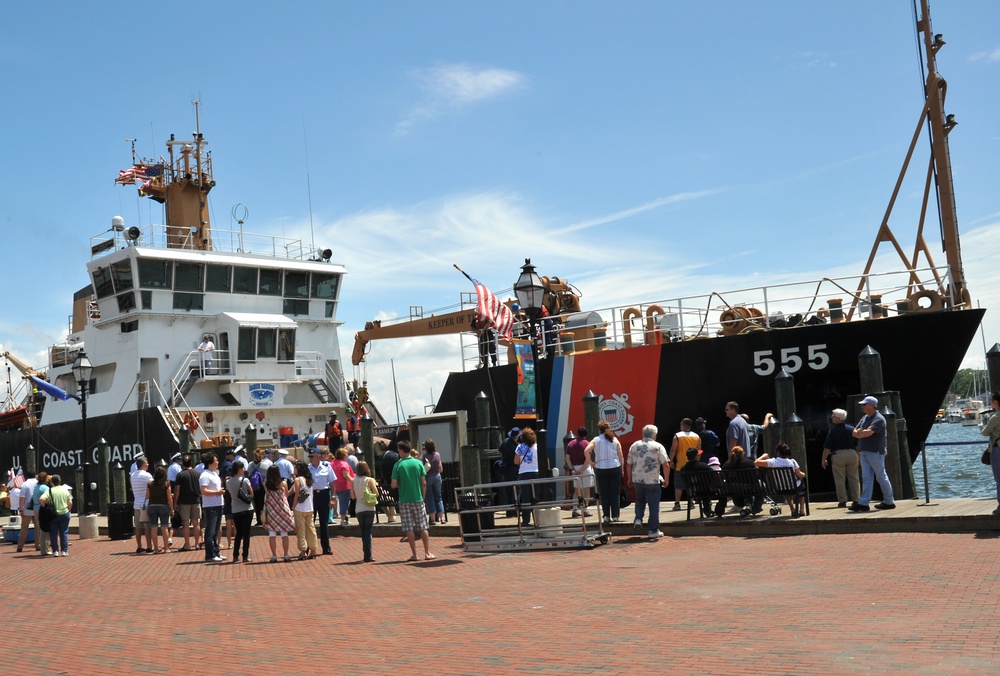 Coast Guard Cutter James Rankin hosts tours