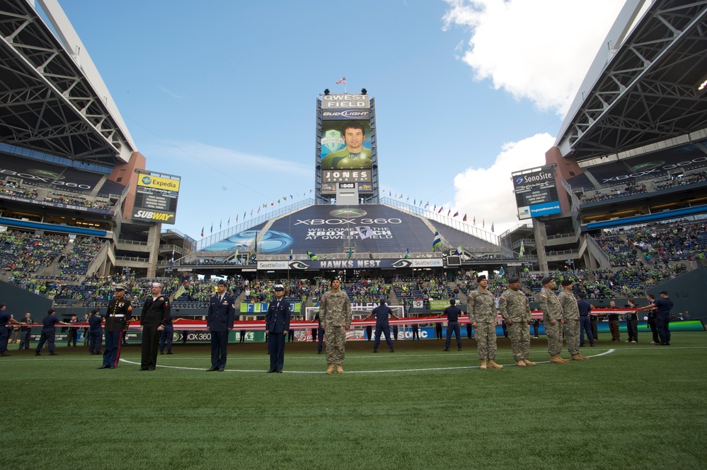 Sounders Military Appreciation Day