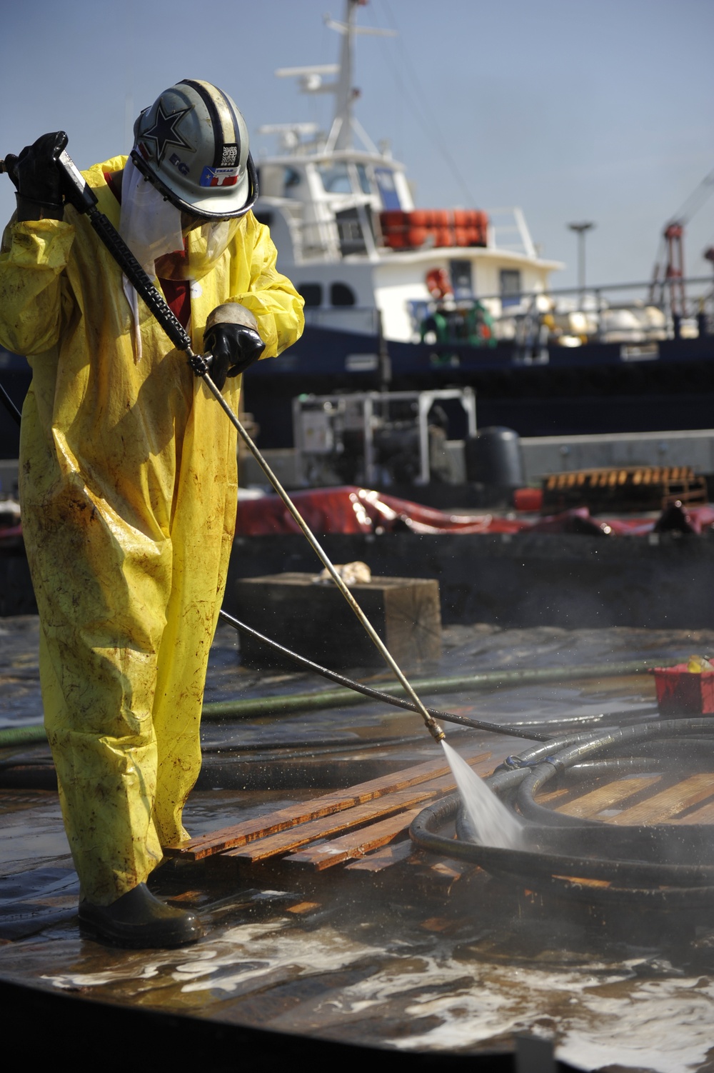 Decon Coast Guard Gear