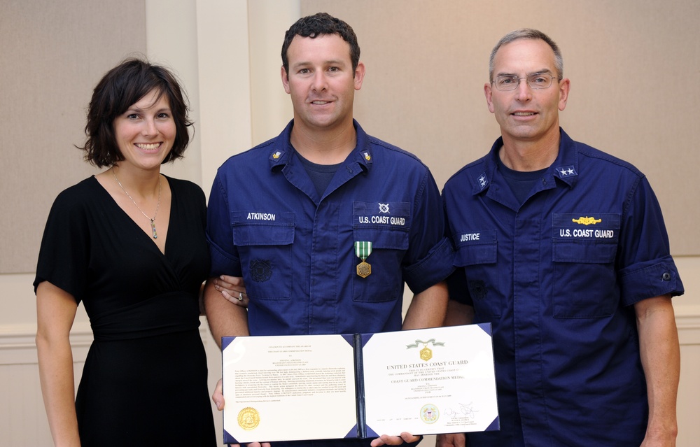 Coast Guard Commendation Medal Presentation