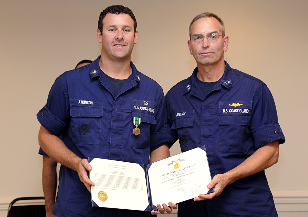 Coast Guard Commendation Medal Presentation