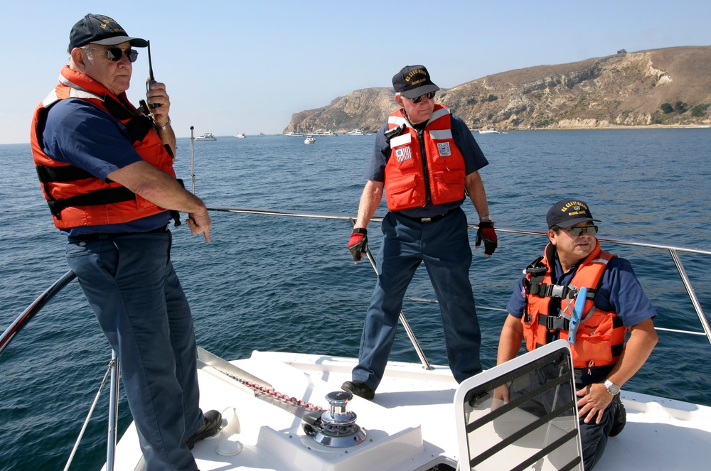 Anchor Crew Drill - Channel Islands Harbor Oxnard California