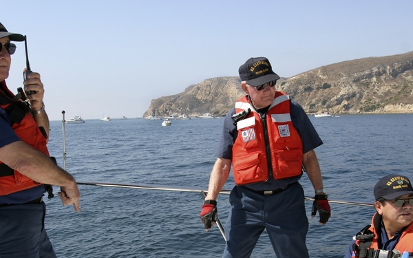 Anchor Crew Drill - Channel Islands Harbor Oxnard California