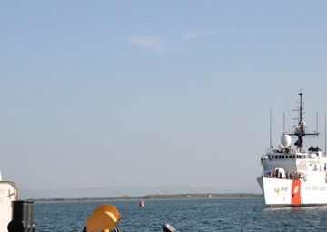 USCGC Thetis arrives in Naval Station Guant