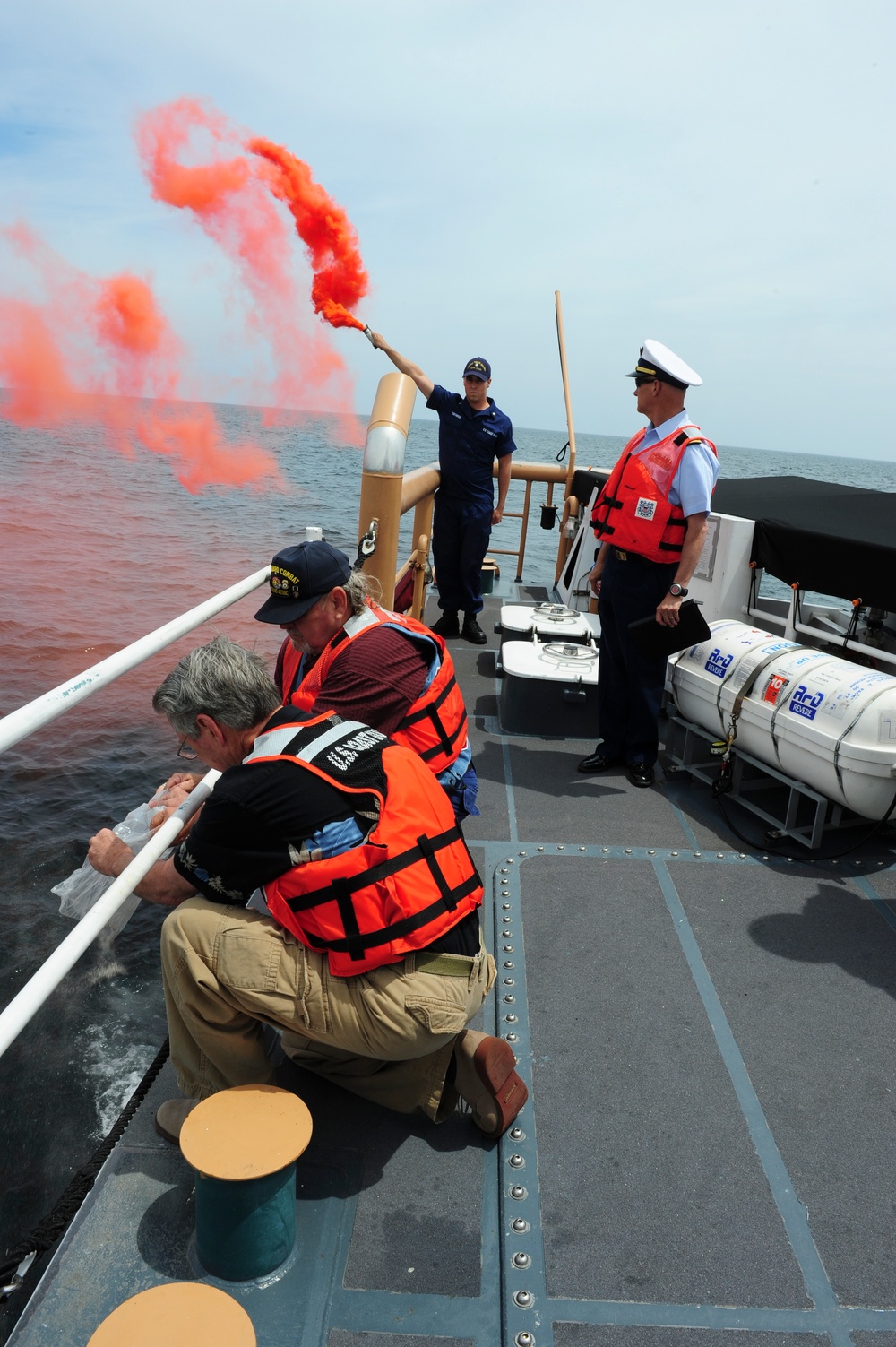 Coast Guard holds memorial service for Vietnam Era hero BMC Richard Patterson