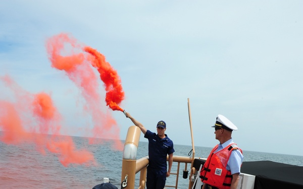 Coast Guard holds memorial service for Vietnam Era hero BMC Richard Patterson