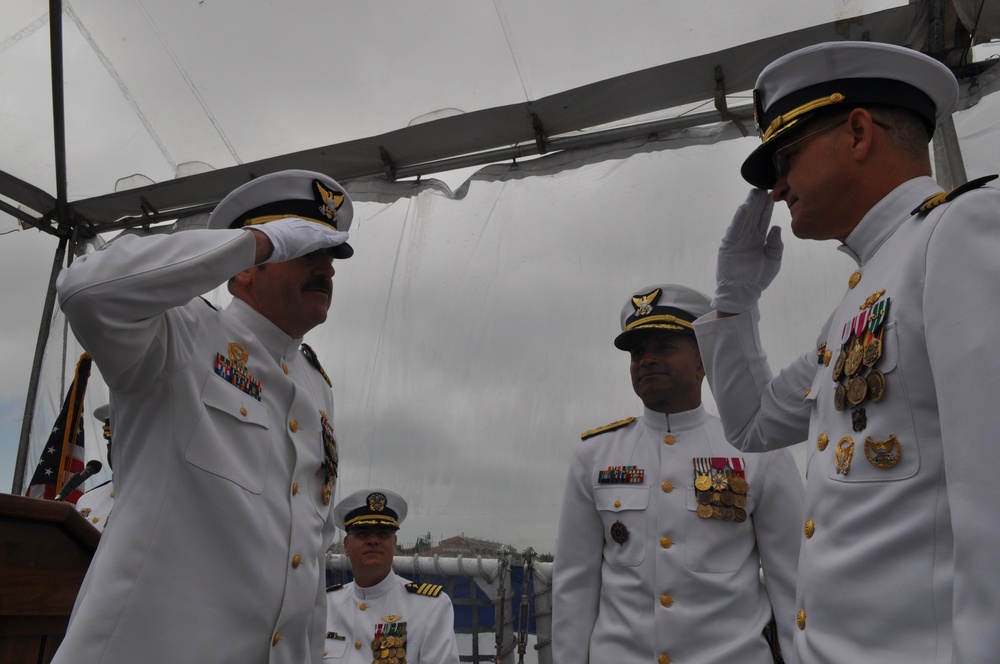 Coast Guard Cutter Boutwell holds change of command