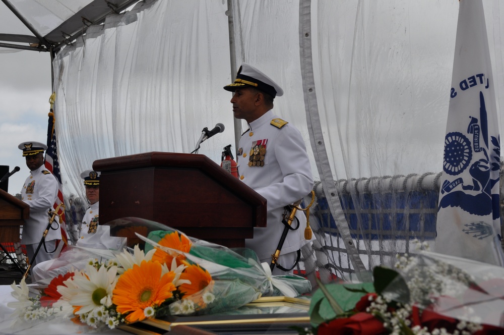 Coast Guard Cutter Boutwell holds change of command