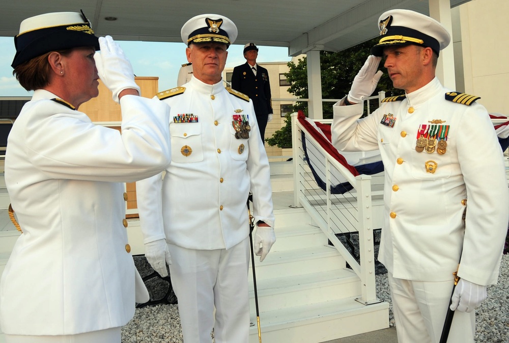 TRACEN Cape May change of command