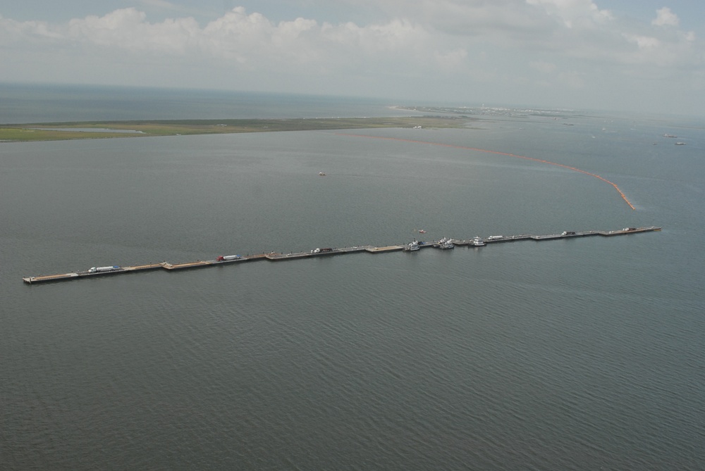 Fighting the oil spill