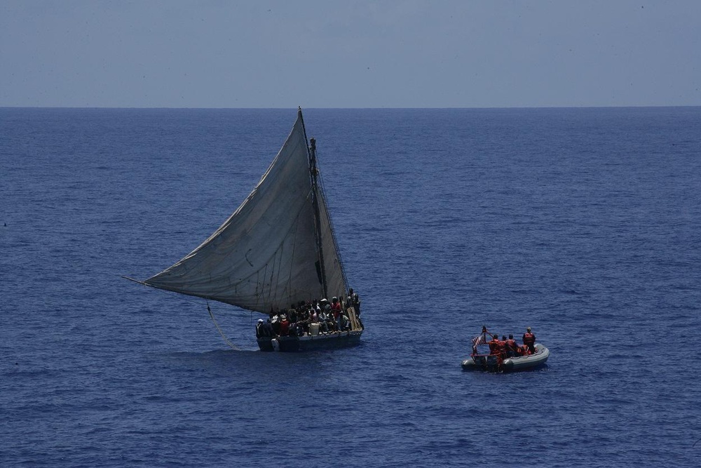 Haitian Sail Freighter