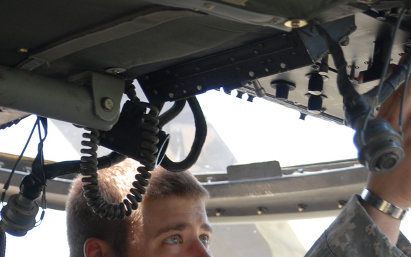 VIP meeting choppered in