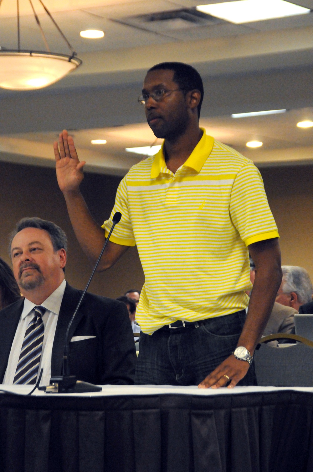 Tyrone Benton testifies at DWH hearing