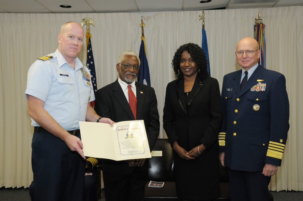 DVIDS Images Haitian Ambassador thanks Coast Guard