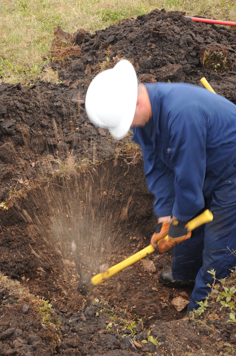 Removing permafrost