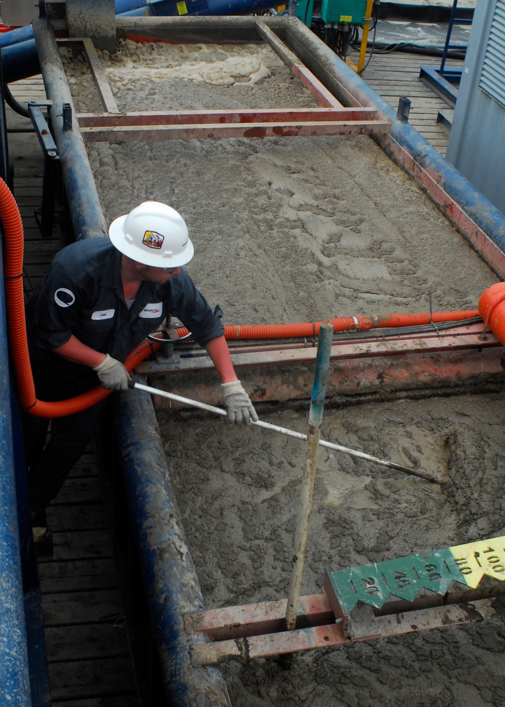 Deepwater Horizon Response sand washer operations
