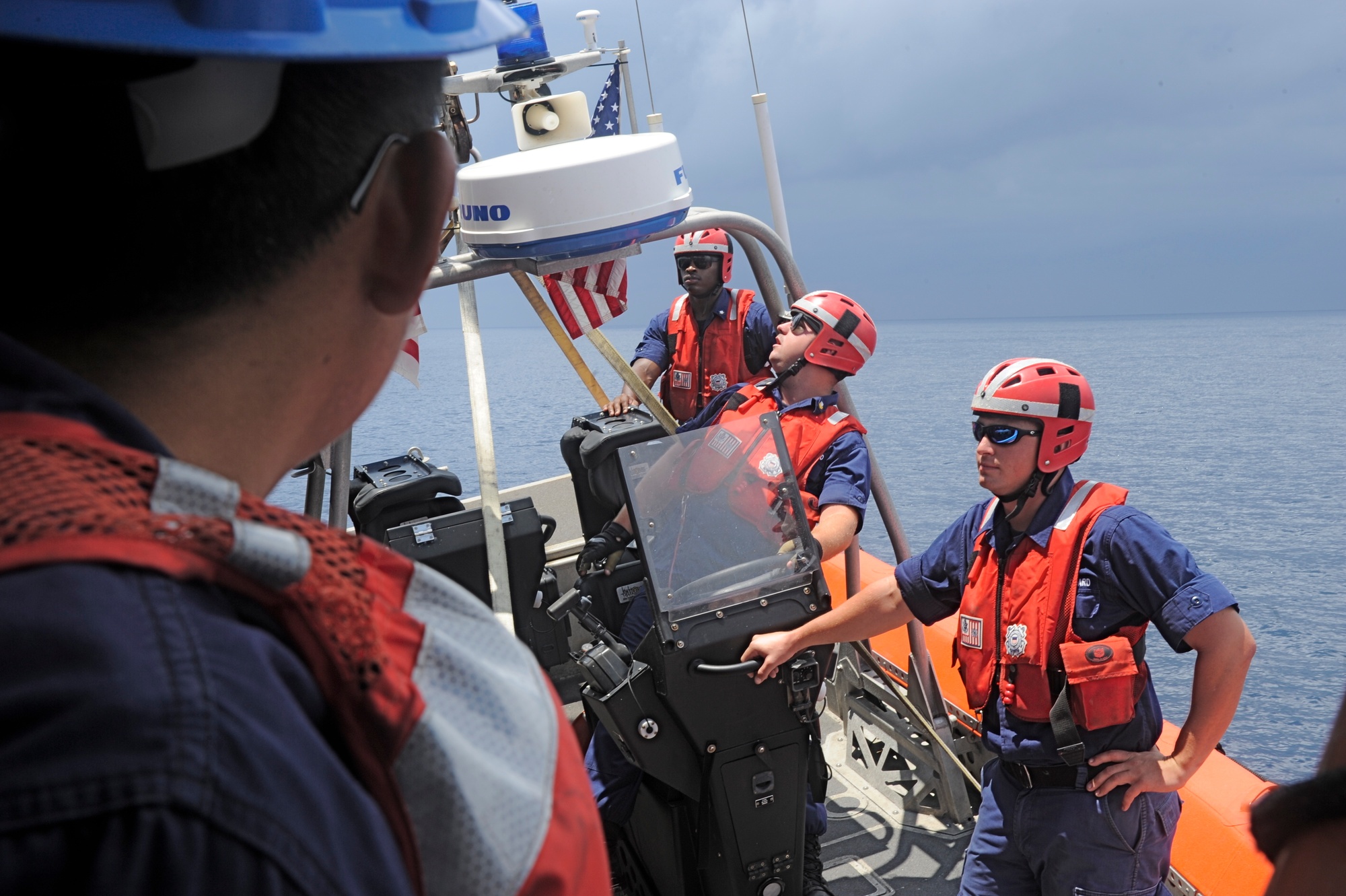 DVIDS - Images - Coast Guard members participate in Houston Astros