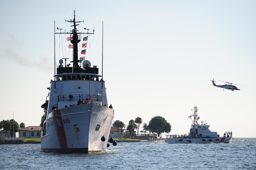 Coast Guard Cutter Venturous returns home