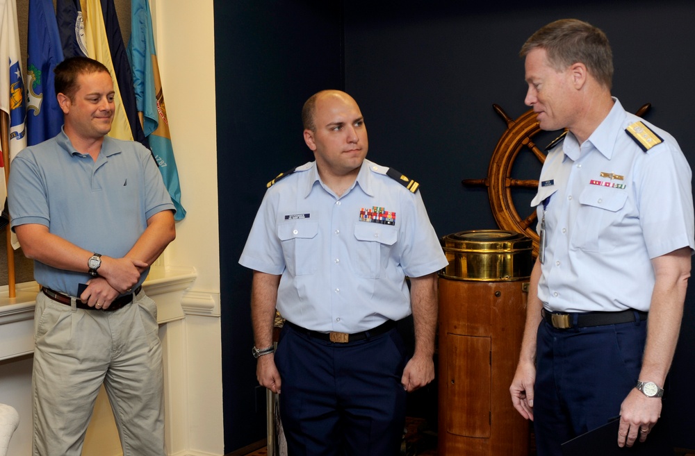 Lt. Stitzinger promotion