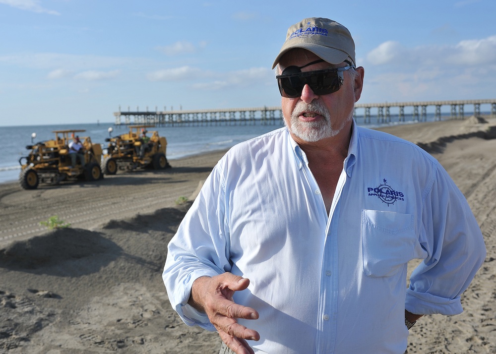 Surf washing demonstration