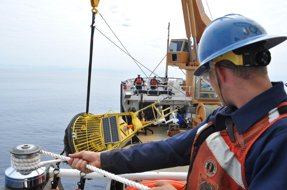 CGC Maple in Pacific Ocean