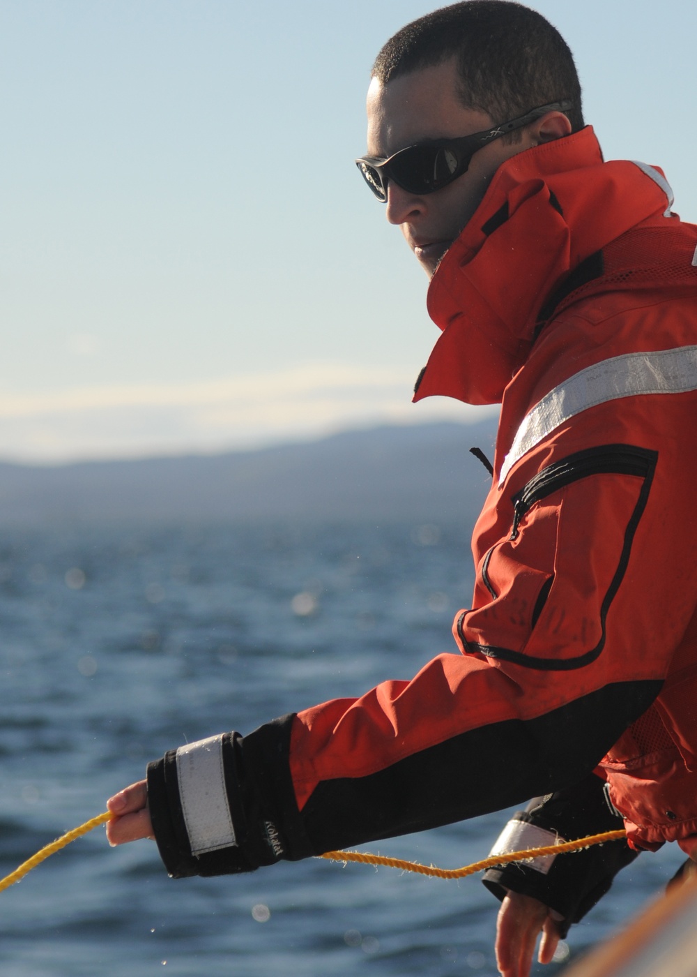 Coast Guard Aids to Navigation Team Kodiak training exercise