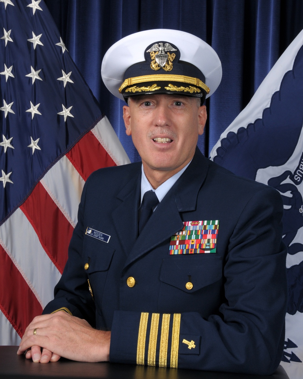 Captain Gary P. Weeden, Chaplain of the Coast Guard