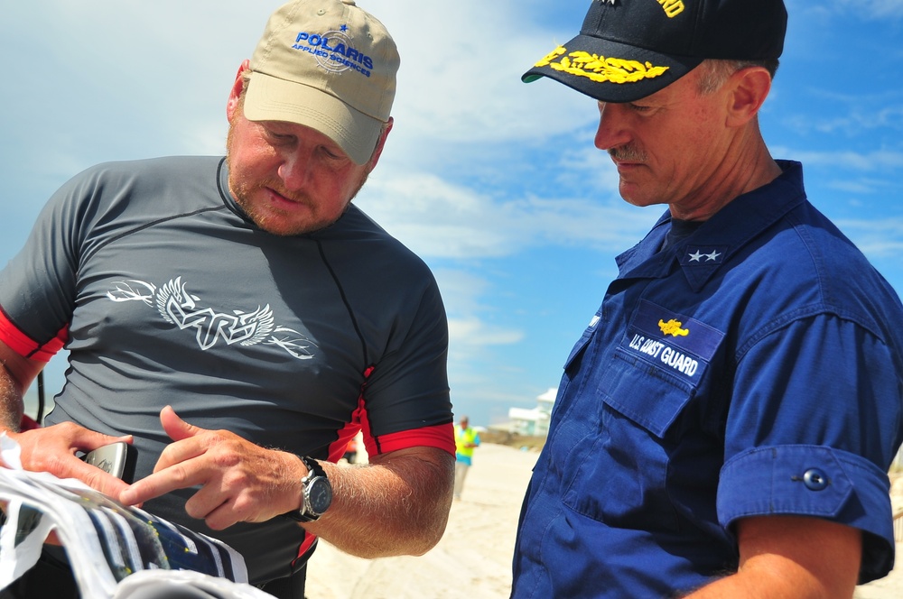 Federal On Scene Coordinator Views SCAT Operations