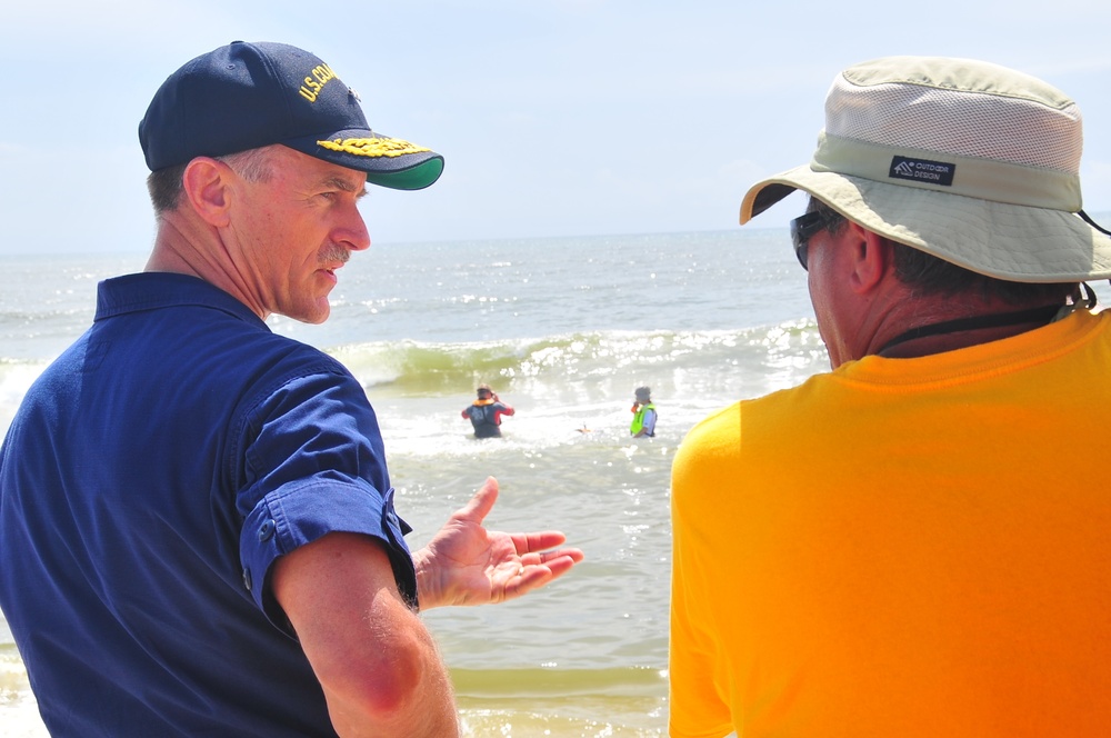 Federal On Scene Coordinator Views SCAT Operations