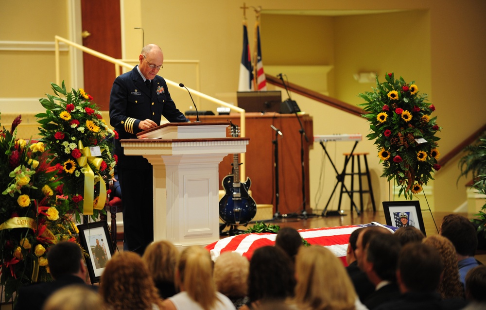 DVIDS Images Capt. Bean's funeral