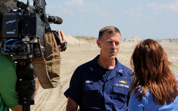 Rear Adm. with media