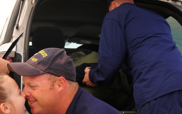 Coast Guard Cutter Resolute returns home