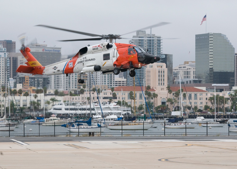 Coast Guard Sector San Diego conducts medevac