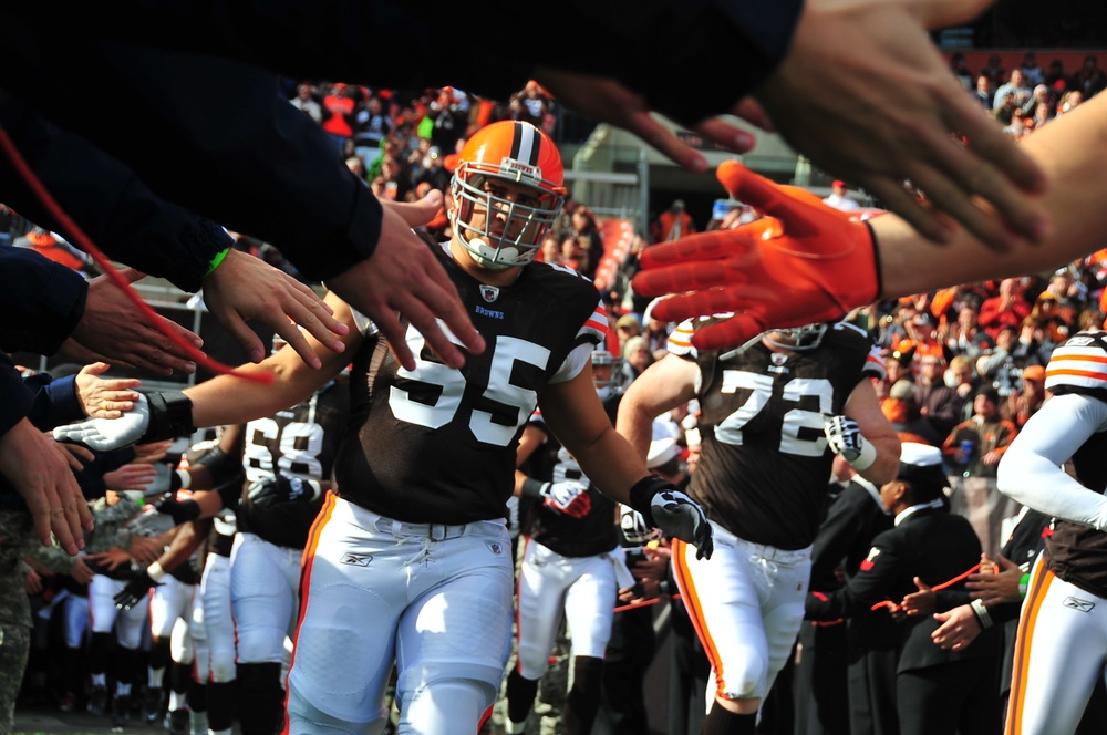 Cleveland Browns Military Appreciation Day