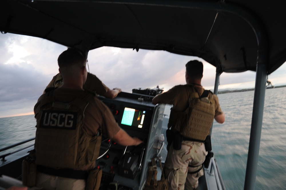 MSST Galveston and MSST Miami patrol Guantanamo Bay