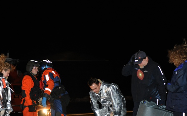 Medevac from MV Apl Xingang