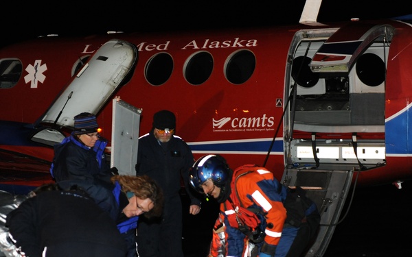 Medevac from MV Apl Xingang