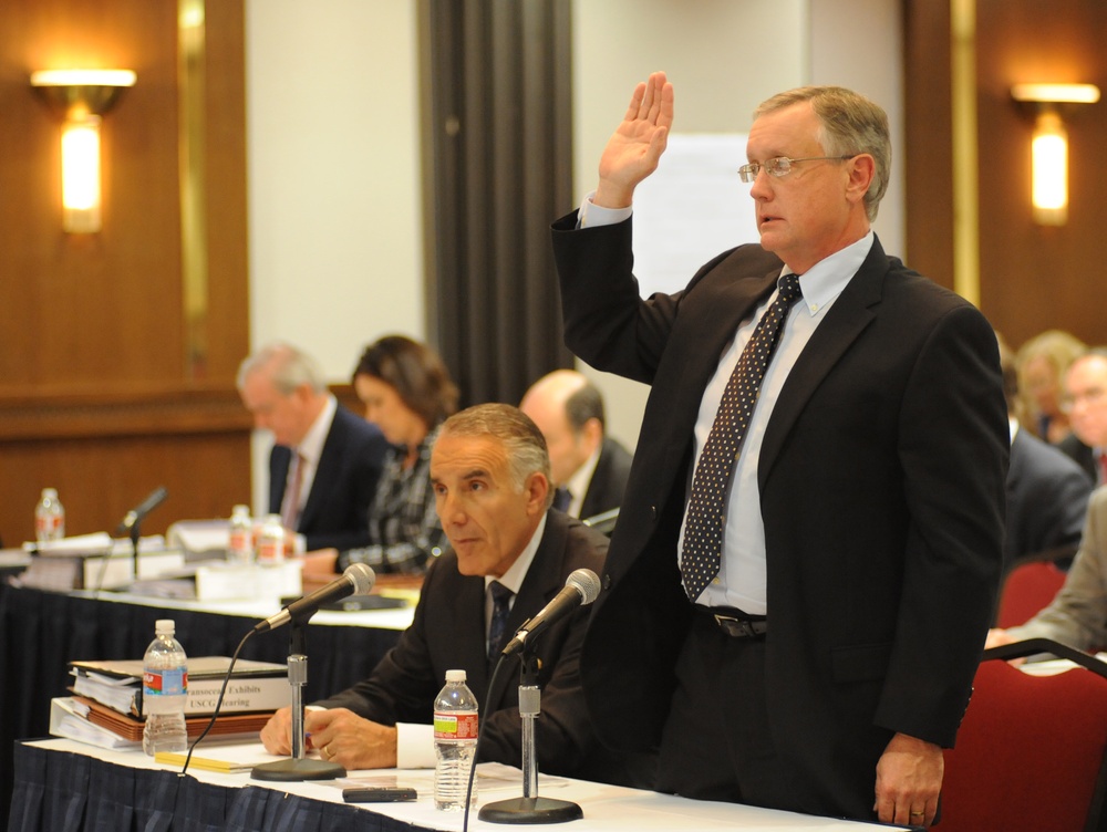 John Sprague testifies at Deepwater joint investigation hearings