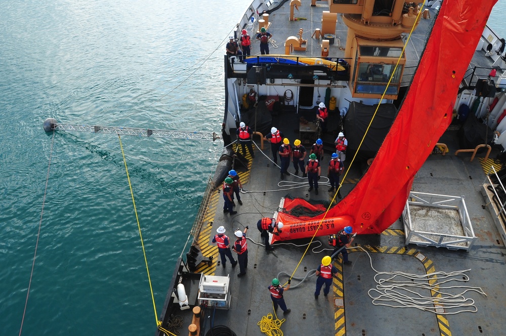 USCGC Kukui SORS training