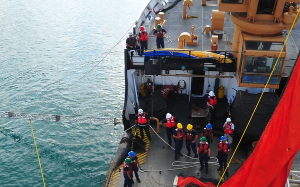 USCGC Kukui SORS training