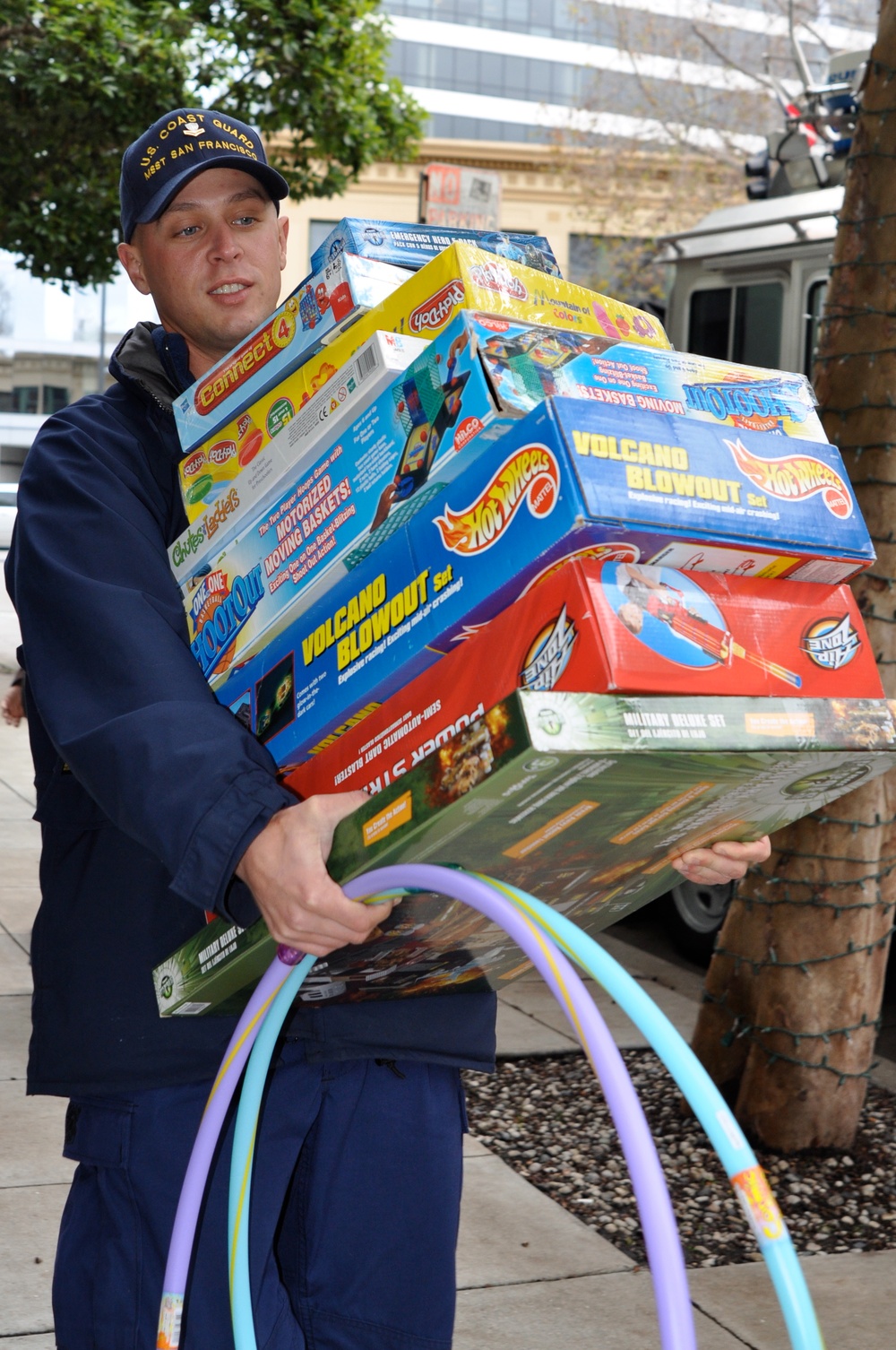 MSST  San Francisco delivers donated toys