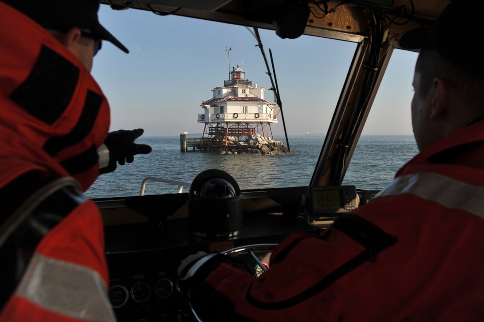 Coast Guard maintains historic lighthouse