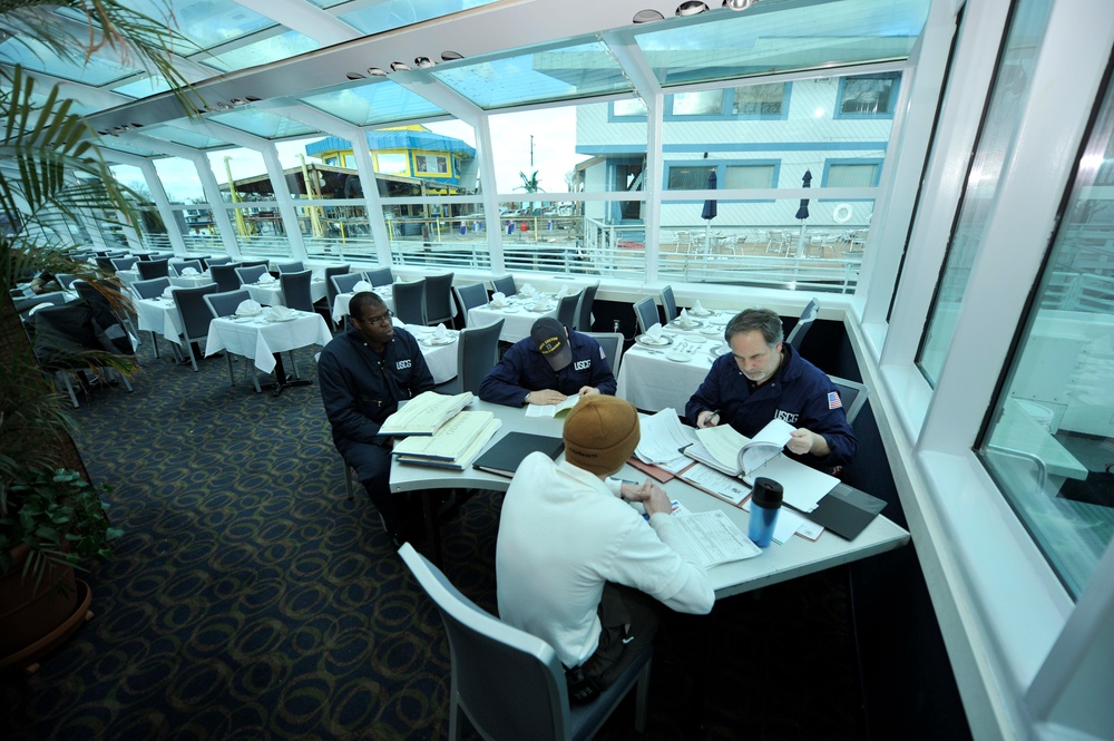 Coast Guard inspects dinner cruise ship