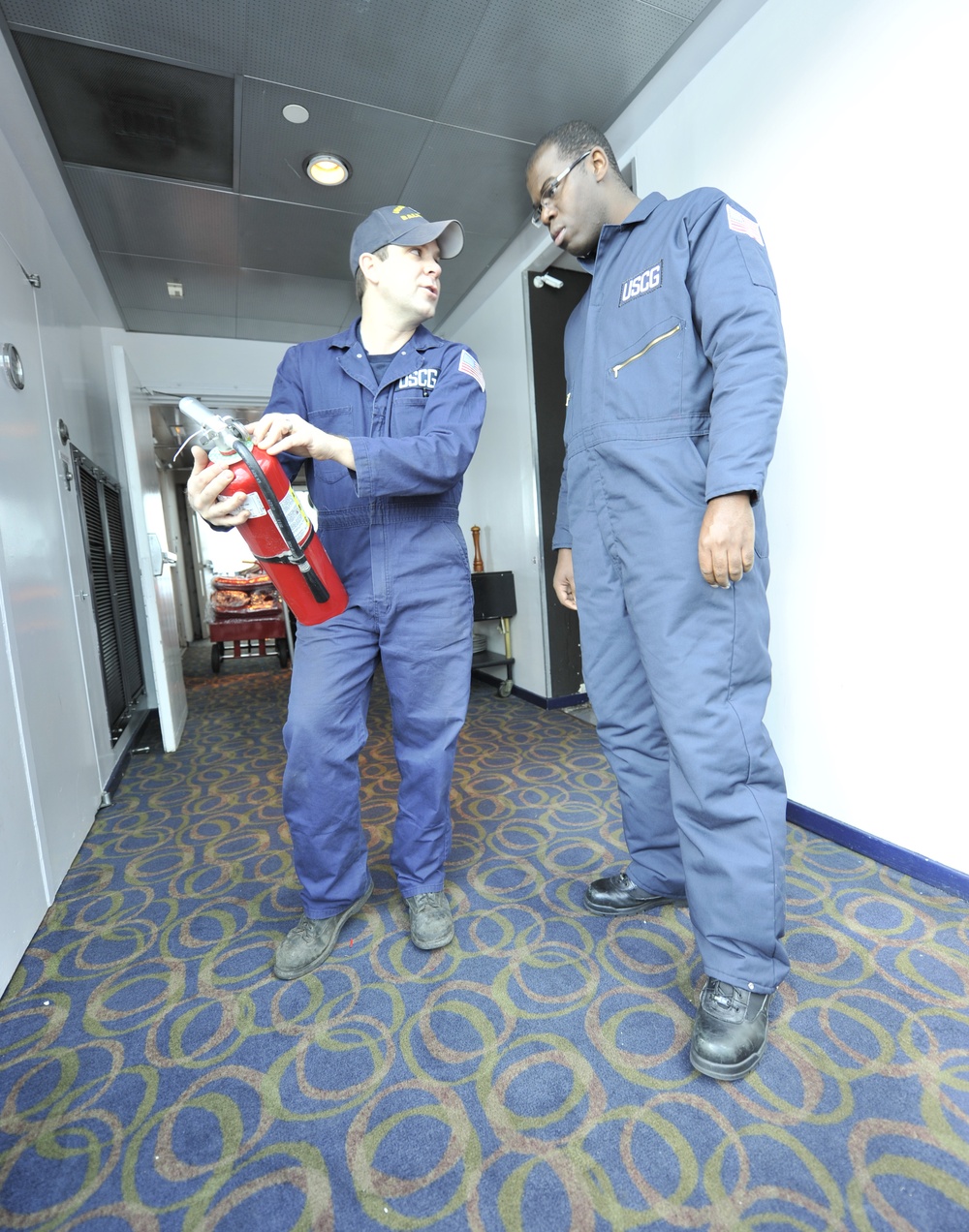Coast Guard inspects dinner cruise ship