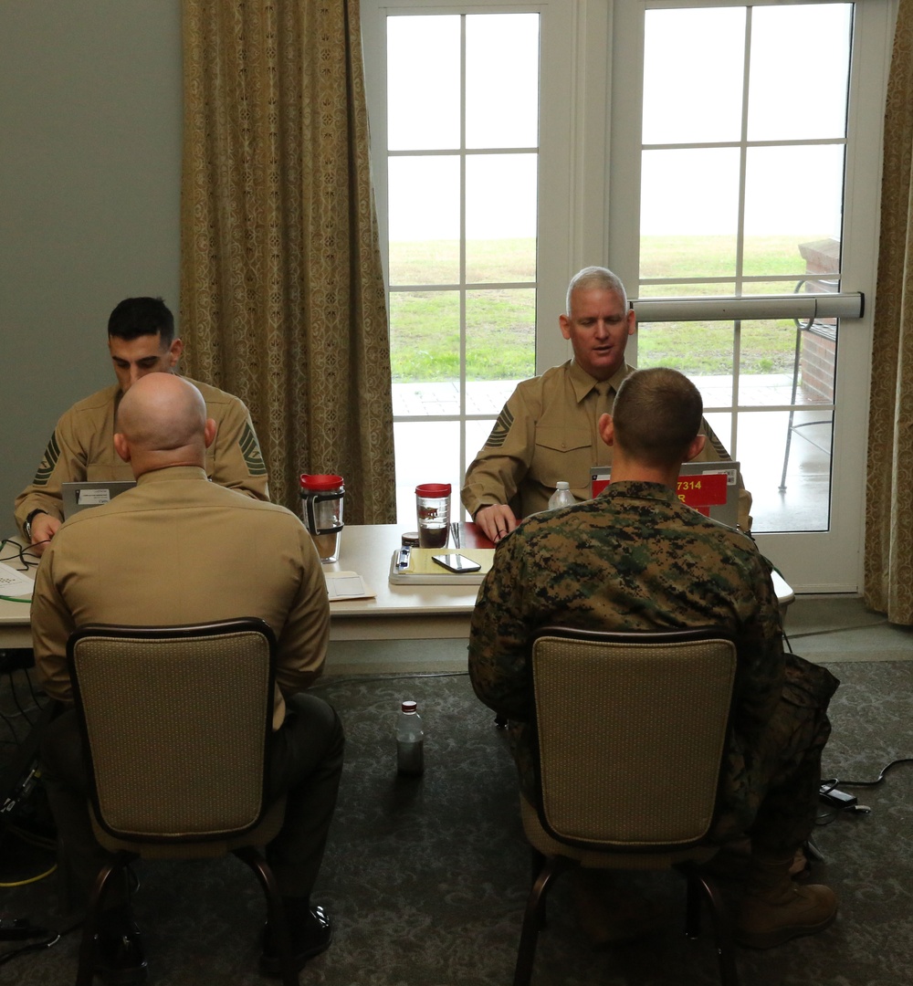Marines receive insight during monitor visit