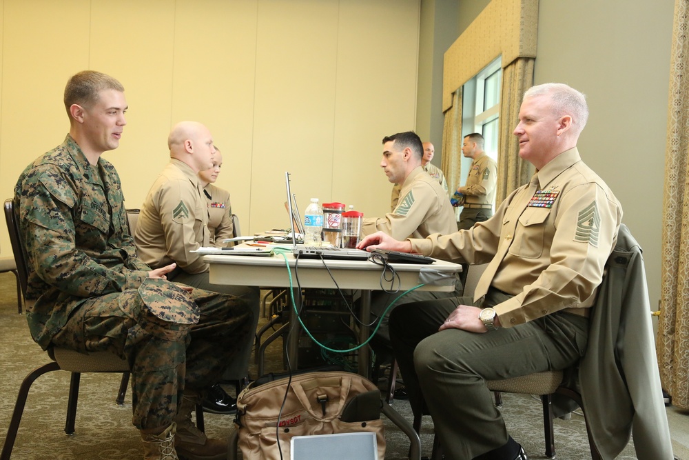 Marines receive insight during monitor visit