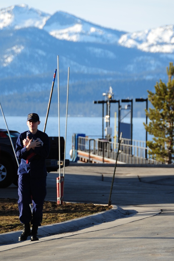 Week in the Life of the Coast Guard - Morning Colors
